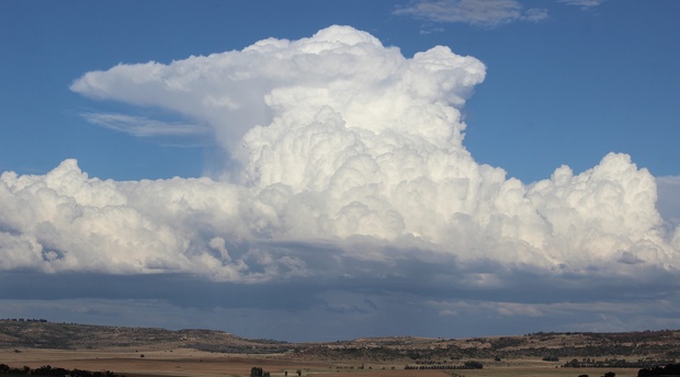 Cloud formations over the Eastern Free State are awesome here you find Amohela ho Spitskop Country Retreat & Conservancy between Ficksburg & Clocolan .